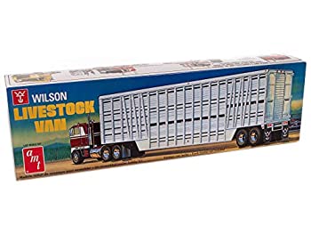 【中古】【未使用未開封】AMT 1/25 ウイルソン 家畜輸送用 トレーラー・バン プラモデル AMT1106|AJIMURA-SHOP