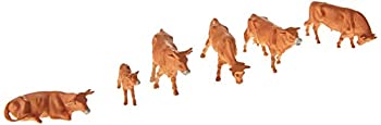 【中古】プライザー 牛(茶ジャージー種)30頭 塗装済完成品 HO(1/87) 14409|AJIMURA-SHOP