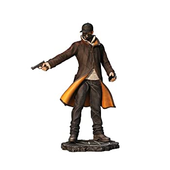 中古 輸入品 未使用 時計犬の置物 エイデン ピアース Watch Dogs Figurine Aiden Pearce Mozago Com