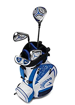 61295円 【楽ギフ_包装】 Callaway ゴルフ 2018ジュニアゴルフセットブルーバッグ 並行輸入 Level 1: 4 Piece Set Height Range 38-46 右