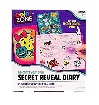 中古 輸入品 未使用 Colorzone シークレット発表日記帳 子供が自分だけのクラフトを装飾 Mozago Com