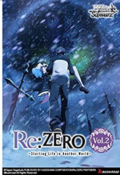 中古 輸入品目 未働かせる Weiss Schwarz Tcg Re Zero Starting Life In Another World Vol 2 ブースター枡席 英語 Southamptonha Org