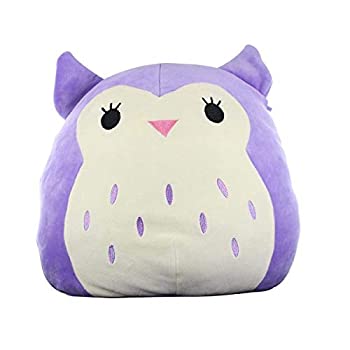 中古 輸入品 未使用 Kellytoy Squishmallow 16インチ 紫のフクロウ スーパーソフト ぬいぐるみ おもちゃ ピロー ペット パルバディ Mozago Com