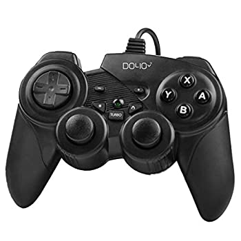 中古 輸入貫禄 未適用 Doyo Usb Wired Game Controller Pad Gaming Joystick Dual Turbo Vibration With 5 9ft Usb Cable Fire Trigger Buttons For Switch Pc Ps3 Tv Arsn Sn