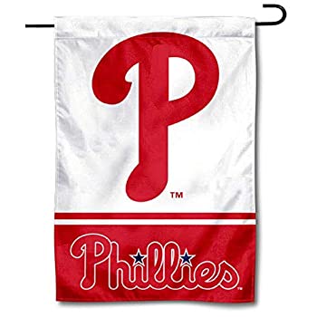 中古 インポート雅 未行なう Philadelphia Phillies両面ガーデン旗国 Simplylettering Co Uk