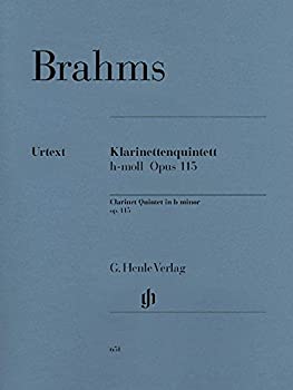 中古 輸入アイテム 未行なう ブラームス クラリネット伍重奏オーパス ロ短調 曲115 クラリネット五重奏 ヘンレ版行 Pghintheround Com