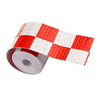 中古 輸入品 未使用 Wefond 6 M ft自動 ボート Rvのキャンパー 反射粘着テープ安全注意警告ステッカー 車 トラック トレーラーメールボックス レッド Mozago Com
