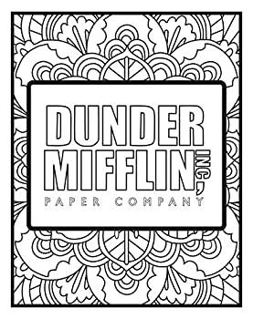 中古 輸入品 未使用 The Office テーマの塗り絵ページ 5パック Bilalshahrour Fr