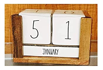 プレゼントを選ぼう 職人コレクション 木製ボックス入り セラミックブロックカレンダー Dunn Rae 中古 輸入品 未使用 Magenta その他 Williamsav Com
