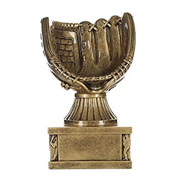 中古 輸入品 未使用 野球グローブ アクションペデスタルトロフィー ゴールド 野球賞 高さ6 5インチ 刻印プレート Meguiars Com Do