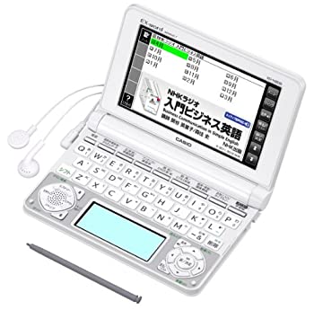 【中古】カシオEX-word 陰電子字引き 商行為コンテンツ充実模範例 XD-N8500WE 白いこと