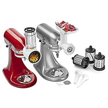 【中古】【未当て嵌める未開封】KitchenAid ksmgssaミキサーAttachment Pack、白いこと
