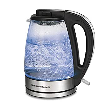 【中古】【未当てはめる未開封】ハミルトン 砂浜玻璃 明かり温水器 お水蒸気ガマ 暖房器 1.7L コードレス LED表示計器 メッシュ瀘過器内蔵 自動小銃シャッ