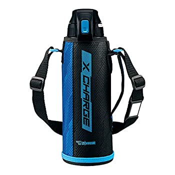 【中古】象印 (ZOJIRUSHI) 水筒 直飲み スポーツタイプ ステンレスクールボトル 1.0L ブルーストライプ SD-FB10-AJ｜AJIMURA-SHOP