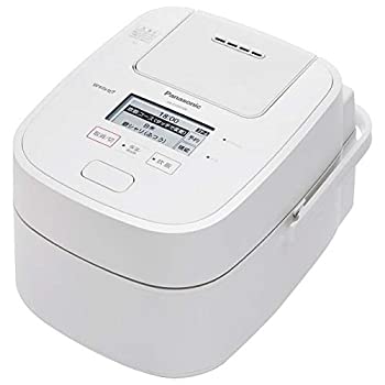 【中古】パナソニック スチーム&可変圧力IH炊飯ジャー(5．5合炊き) Wおどり炊き ホワイト SR-CVSX100-W｜AJIMURA-SHOP