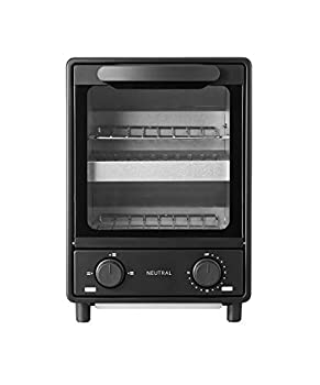【中古】【未当て嵌める未開封】NEUTRAL オーヴントースター NR-K-TS4 (黒いこと) 縦型トースター 2段トースター か細い 1000W 3座標軸射撃能力うつり変わり 庫内気温自然調整役立つこと 分かりやすい モノ 家電-トースター