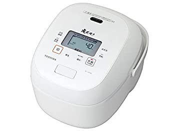 【中古】東芝 真空IHジャー炊飯器（5.5合炊き）ホワイトTOSHIBA 炎 匠炊き RC-10VRR-W｜AJIMURA-SHOP 26,818円