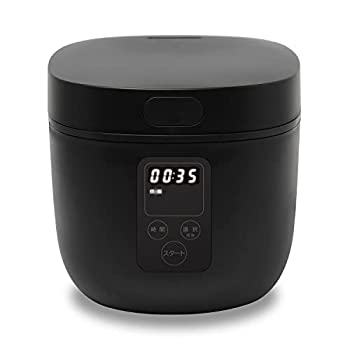 【中古】ROOMMATE 多機能炊飯器 4合炊き グルメ炊き ブラック RM-200H-BK
