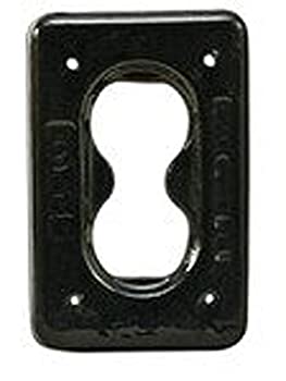 【中古】【未使用未開封】Plasti-Bond PBDS23G ポリ塩化ビニルコーティングアルミニウムデュプレックスレセプタル 1ギャング