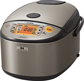 【中古】Zojirushi NP-HCC18XH Induction Heating System Rice Cooker and Warmer%ｶﾝﾏ% 1.8 L%ｶﾝﾏ% Stainless Dark Gray by Zojirushi