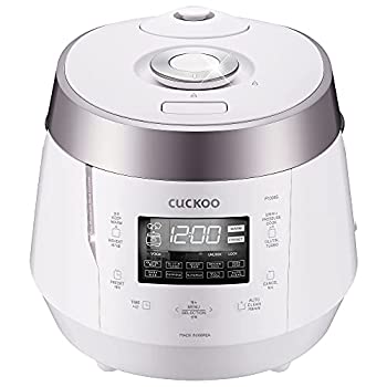 【中古】【未当て嵌める未開封】Cuckoo CRP-P1009SW 120V 10 Cup Electric Pressure Rice Cooker%ｶﾝﾏ% White by Cuckoo