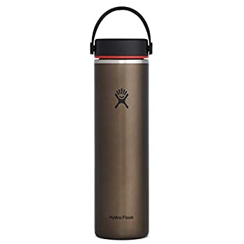 【中古】【未使用未開封】ハイドロフラスク 【軽量】水筒 真空ボトル 保冷 保温 24oz(709ml) トレイルシリーズ ワイドマウス 58オブシディアン 58Obsidian 5089384
