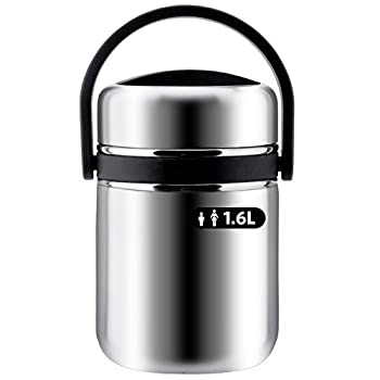 【中古】【未使用未開封】Soup Thermos 広口 3段フードサーモスジャー 漏れない真空弁当ランチボックス フードキャリア 304 ステンレススチール 断熱サーモス フードコン 19,354円