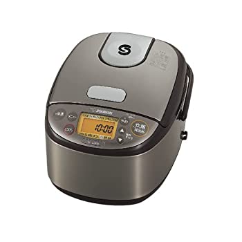 【中古】象印 炊飯器 3合 IH式 極め炊き ステンレスブラウン NP-GW05-XT|AJIMURA-SHOP