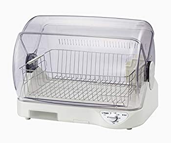 【中古】【未使用未開封】タイガー 食器乾燥器 サラピッカ AG抗菌加工フィルター 高温約100℃熱風乾燥 6人用 DHG-T400W ホワイト