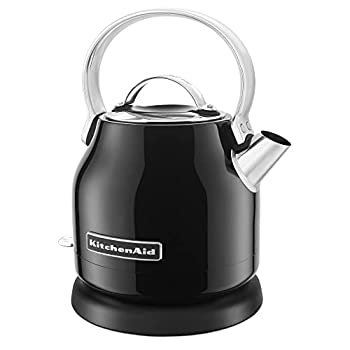 【中古】【未当て嵌める未開封】KitchenAid 1.25リッター 明かり湯沸かし 黒いこと引っ敷き