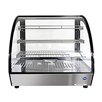 【中古】【未使用未開封】(ジェーシーエム)JCM 卓上型ホットショーケース（ラウンド型） JCMSH-65 65リットル 幅700×奥行580×高さ678mm