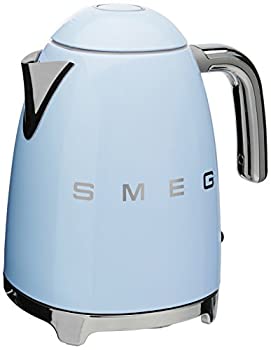【中古】【未当て嵌める未開封】Smeg 1.7-Liter Kettle-Pastel Blue by Smeg