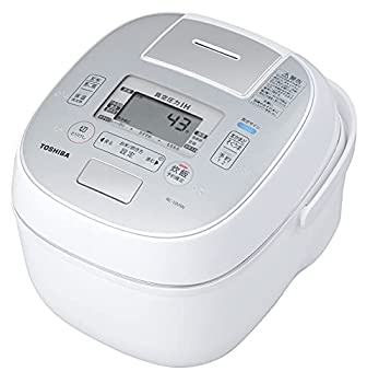 【中古】東芝 炊飯器 5.5合 無意味さ翦断応力IHジャー炊飯器 無意味さ保温 上げ米40第四次元 合わせ炊き グランホワイト RC-10VSN(W)