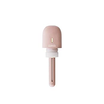 【中古】【未使用未開封】PRISMATE（プリズメイト）充電式ポータブル加湿器 PR-HF039 (スモーキーピンク（SP）)