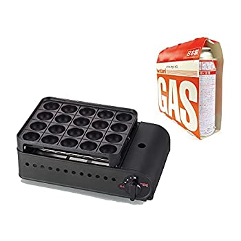 【中古】【未使用未開封】イワタニ 炎たこ2 お得なセット (イワタニ 炎たこ 2 カセットガス たこ焼器 \u0026 カセットガス ボンベ 3P 計2点セット CB-ETK-2 岩谷産業)