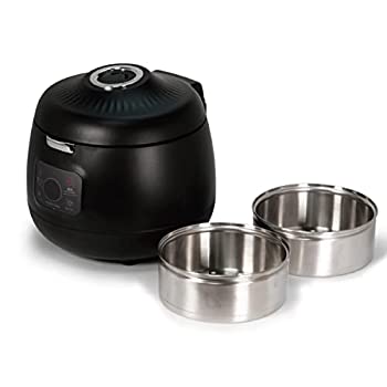 【中古】【未当て嵌める未開封】ヒロ・会社企業 黒蒜製造業者mini TZ-1200(2段式) 飾り気の無い捏ち上げる タッチパネル デジタル見せびらかす 黒にんにく 製造業者 自動小銃煮焼き 黒いこと 家電-その他キッチン家電-キッチン家電