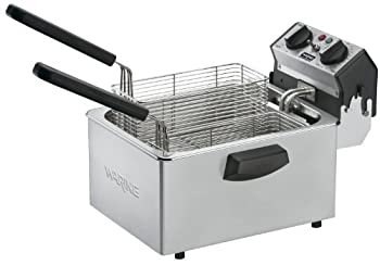 【中古】【未当て嵌める未開封】Waring Commercial WDF75RC 120-volt Countertop Compact Electric Deep Fryer%ｶﾝﾏ% 8.5-Pound by Waring