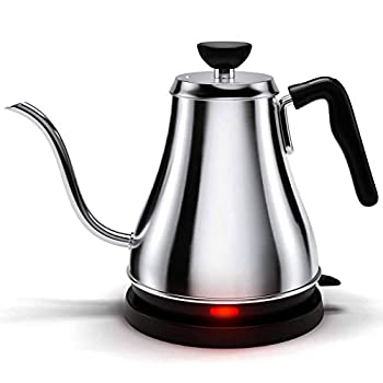 【中古】Electric Gooseneck Kettle for Pour Over Coffee and Tea - 1L Electric Drip Kettle Teapot