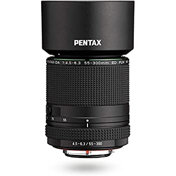 【中古】HD PENTAX-DA 55-300mmF4.5-6.3ED PLM WR RE 望遠ズームレンズ 21277