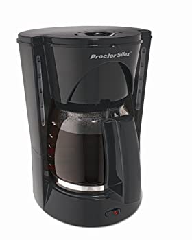 【中古】Proctor-Silex コンパクトコーヒーメーカー 12優勝杯 黒いこと