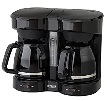 【中古】【未当てはめる未開封】Kitchen Selectives コマーシャル-302BL Dual Carafe 12-Cup Drip Coffee Maker%ｶﾝﾏ% Black by Kitchen Selectives
