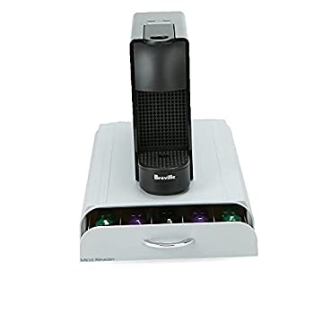【中古】【未当て嵌める未開封】(For Nespresso Capsules%ｶﾝﾏ% Silver/Grey) - Mind Reader%ﾀﾞﾌﾞﾙｸｫｰﾃ%Anchor%ﾀﾞﾌﾞﾙｸｫｰﾃ%Coffee Pod Storage Drawer for 50 Nespresso Capsules%