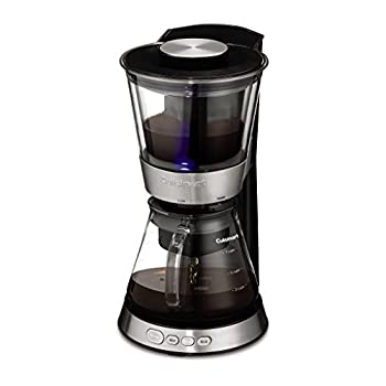 【中古】Cuisinart dcb-10自動小銃Cold Brew Coffeemaker%ｶﾝﾏ%しろがね色