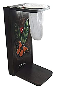 【中古】【未当て嵌める未開封】Chorreador Costa Rica オレンジバタフライウッド注ぎ コーヒードリッパースタンド - 手動ドリップコーヒーメーカーポータブルで珈琲お手々