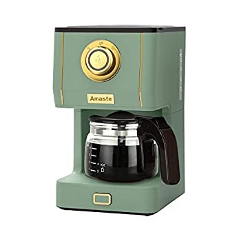 【中古】Amaste ドリップコーヒーメーカー 珈琲機関25薬局衡オンス瑠璃コーヒーポット付き添い人 レトロスタイルコーヒーメーカー 再受け入れる能力のあるなコーヒーフィ