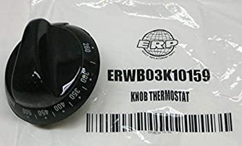 【中古】WB03K10159 GEレンジオーブンサーモスタットノブ ブラック AP3775476 PS952152