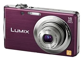 【中古】パナソニック デジタルカメラ LUMIX FH5 バイオレット DMC-FH5-V｜AJIMURA-SHOP