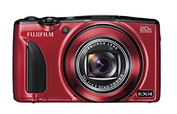【中古】FUJIFILM コンパクトデジタルカメラ F1000EXR 赤いこと F FX-F1000EXR R