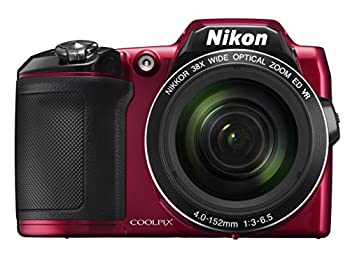 【中古】【未当てはめる未開封】Nikon COOLPIX L840 デジタル写真器 38倍光学望遠レンズとWi-Fi内蔵 (赤いこと)