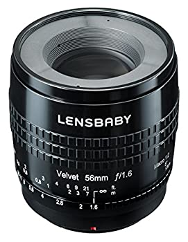 【中古】【未使用未開封】Lensbaby ソフトレンズ Velvet 56 56mm F1.6 マイクロフォーサーズマウント ブラック 860601